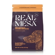 REAL MESA Mediterranean Chicken & Rice Entree Dry Dog Food, 4.5 lb Bag