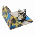 thumbnail image 1 of REAL SIC Plants Magnetic Folding Leather Feel Hard Glasses Case – Sunflowers, 1 of 6