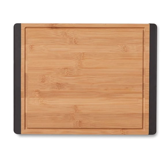 REALM GRYP 11" X 15" BAMBOO CUTTING BOARD WITH STRONGHOLD TECHNOLOGY - NATURAL