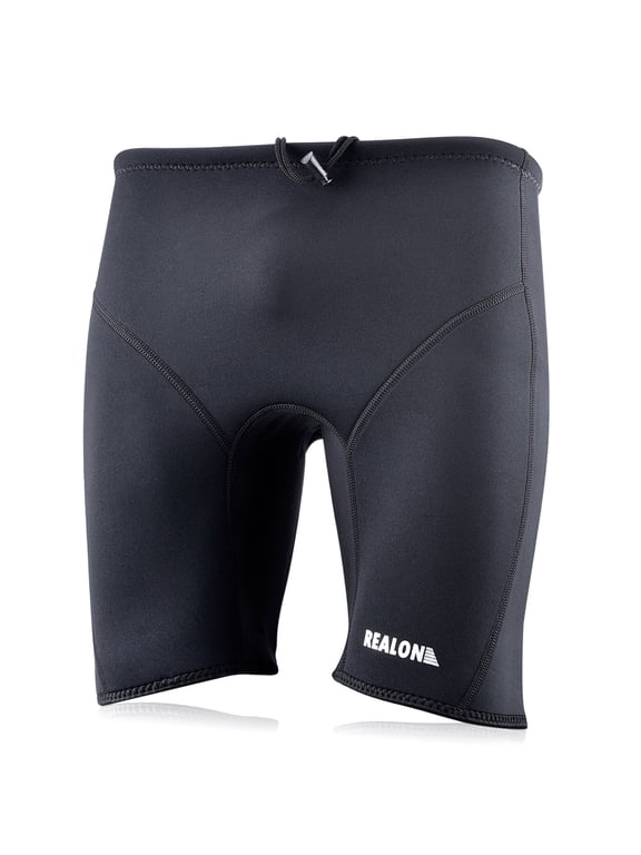Wetsuit Shorts Neoprene Men 3mm Buoyancy Swim Pants Adult Sweat Wet Suit Trunks Jammers Keep Warm for Swimming Surfing
