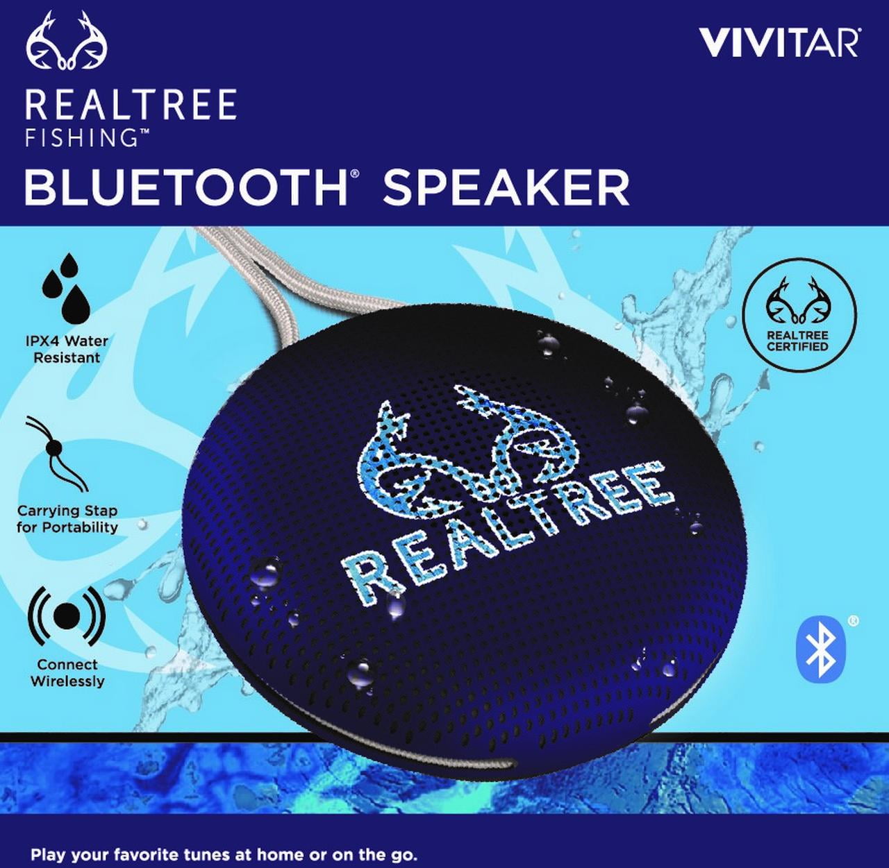 REALTREE WAVE SPLASHPROOF WIRELESS SPEAKER