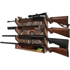 REALTREE Xtra Camo 4 Rifle/Shotgun Gun Wall Storage/Display Rack