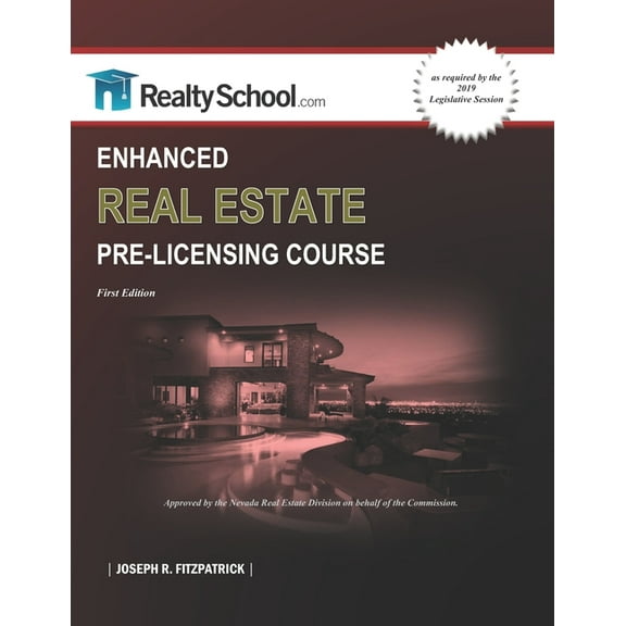 REALTYSCHOOL.COM Enhanced Real Estate Pre-licensing Course, (Paperback)