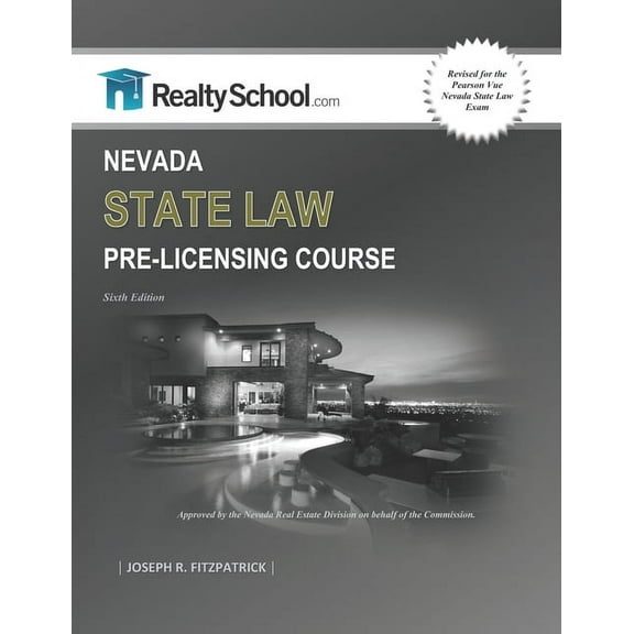 REALTYSCHOOL.COM Nevada State Law Pre-licensing Course, (Paperback)