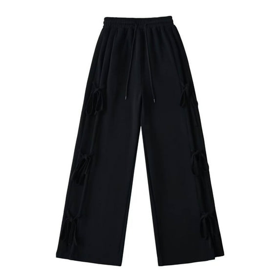 REALiKUN Baggy Pant Plus Size Balletcore Pant Baggy Cargo Pant Women Preppy Parachute Pants Streetwear