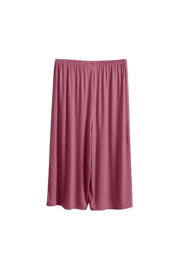 Bamboo Soft Sleep Shorts for Women Pajama Bottoms Lounge Plus Size Lightweight Short Pants