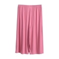 thumbnail image 1 of REALiKUN Bamboo Soft Sleep Shorts for Women Pajama Bottoms Lounge Plus Size Lightweight Short Pants, 1 of 5