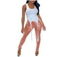 thumbnail image 1 of REALiKUN Faux Leather Leggings for Women High Waisted Pleather Pants Stretch Tights Pink M, 1 of 6
