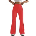 thumbnail image 1 of REALiKUN Flare Leggings for Women Plus Size Yoga Pants Casual High Waisted Workout Pants Bootcut Leggings, 1 of 6