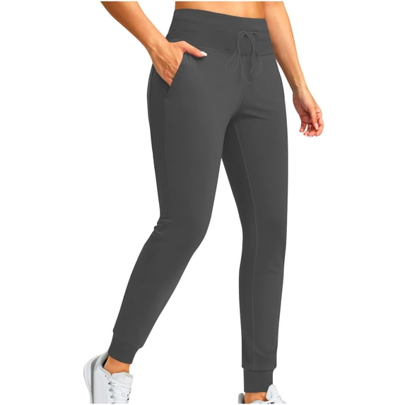 REALiKUN Fleece Lined Leggings Women Sherpa Warm Sweatpants Joggers High Waisted Sweatpants Winter Thermal Pant With Pockets