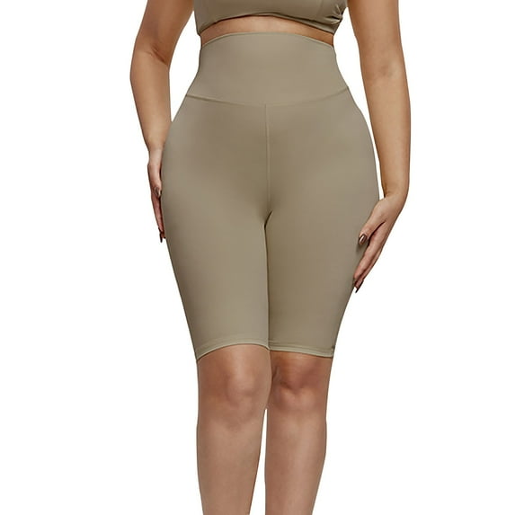 REALiKUN High Waisted Leggings for Women Knee Length Capri Yoga Pants Workout Running Leggings