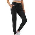 thumbnail image 1 of REALiKUN Jogger Pants for Women Mid Rise Drawstring Jogger with Pockets Casual Comfort Athletic Workout Running Pants, 1 of 7