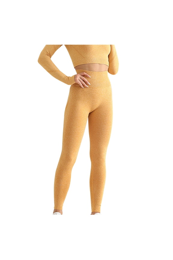 Leggings for Women High Waist Yoga Pants Womens Workout Solid Color Compression Legging Pants