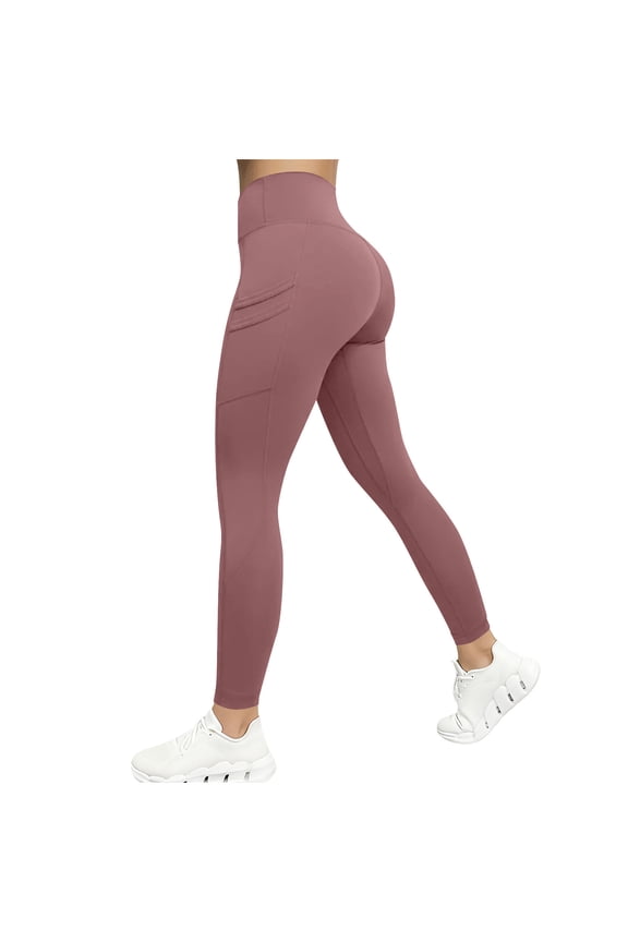 Leggings for Women High Waisted Yoga Pants Workout Athletic Leggings with Pockets for Running Dance