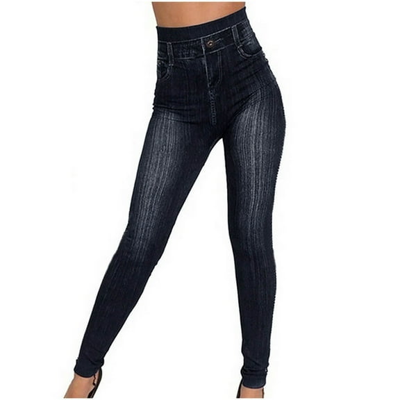 REALiKUN Skinny Jeans for Women High Waisted Jeans Stretchy Classic Slimming Jeggings Denim Trousers Pants