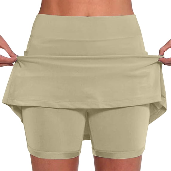 REALiKUN Skorts for Woman Summer Skorts for Women with Pockets Casual Tennis Skirt Golf Skirts Skort Running Shorts