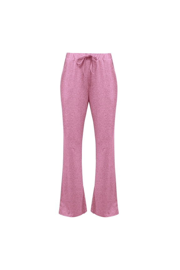 Woman Pants Women's Button Split Wide Leg Pants High Waist Trousers Loose-Fitting Casual Pants