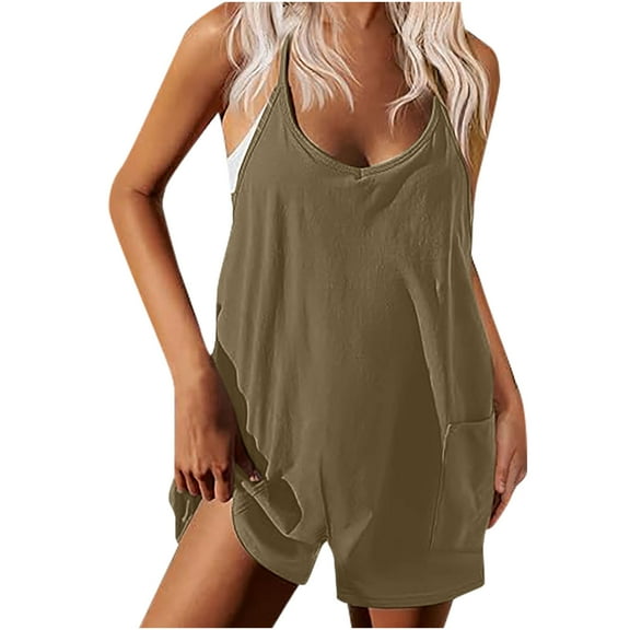 REALiKUN Women Athletic Dress Summer Tennis Workout Active Sports Mini Romper Dress Built in Shorts Travel Vacation Clothes