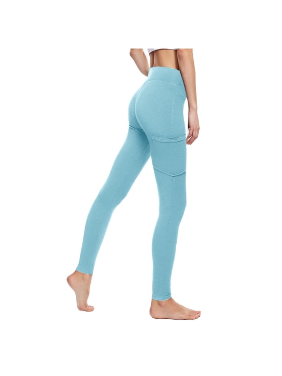 Women Leggings High Waisted Workout Cargo Leggings Slimming Elastic Yoga Lounge Pants