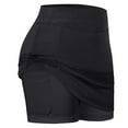thumbnail image 1 of REALiKUN Women Tennis Skirt Golf Skorts Athletic High Waisted with Pockets Inner Shorts Sport Workout Black S, 1 of 6