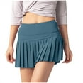 thumbnail image 1 of REALiKUN Women Tennis Skirt with Pocket Pleated Golf Skort Active Workout Running Athletic Shorts, 1 of 4