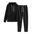 thumbnail image 1 of REALiKUN Women's 2 Piece Lounge Sets - Hoodie Sweatsuit with Oversized Sweatshirt & Baggy Sweatpants, Fall Comfy Outfits with Pockets, 1 of 7