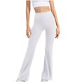 thumbnail image 1 of REALiKUN Women's Bootcut Yoga Pants High Waist Workout Bootleg Yoga Pants 4 Way Stretch Flare Leggings Pants, 1 of 8