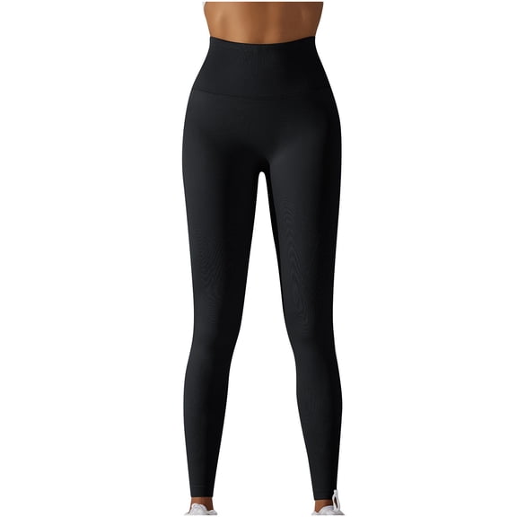 REALiKUN Women's Full Length Leggings Seamless Stretchy Buttery Yoga Pants High Waisted Hip Lifting Workout Athletic Pants