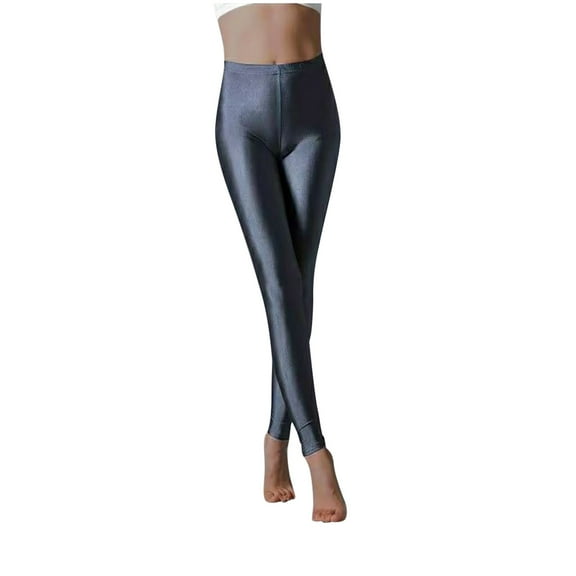 REALiKUN Women's Leggings Ankle Pant Costume Stretch Skinny Summer Elastic Waist Thin Casual Mid Rise Pants