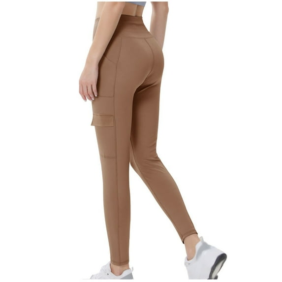REALiKUN Women's Leggings with Pockets High Waisted Yoga Leggings Workout Running Yoga Pants Lounge Athletci Gym Pants