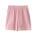 thumbnail image 1 of REALiKUN Women's Shorts Beach Trendy Pajama Waist Bermuda Cute Comfort Summer Elastic Lounge Baggy Pants, 1 of 3