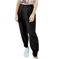 thumbnail image 1 of REALiKUN Women's Summer High Waisted Pants Casual Ankle Length Work Office Trouser Slacks with Pockets, 1 of 8