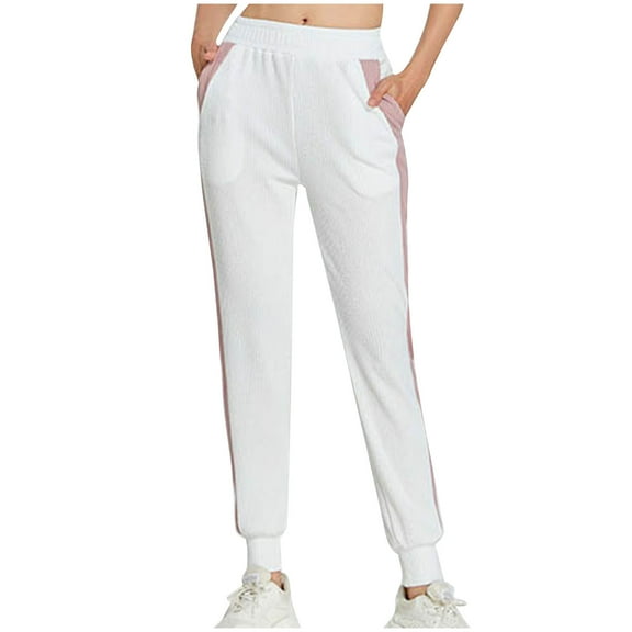 REALiKUN Women's Sweatpants High Waisted Athletic Joggers Pants Drawstring Baggy Active Track Pant with Pockets