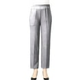 thumbnail image 1 of REALiKUN Women's Wide Leg Work Pants High Waist Pull On Business Casual Pants Lightweight Lounge Slacks with Pockets, 1 of 3