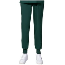 REALiKUN Womens Jogger Scrubs Nurse Uniforms Workwear Cuff Sweatpants Scrub Pants with Pockets