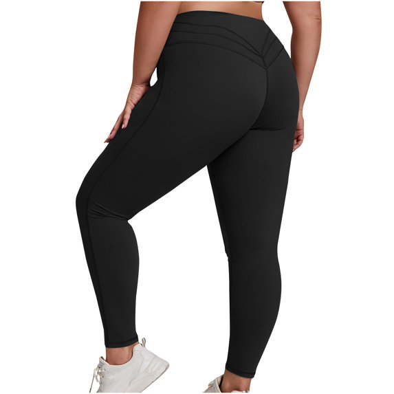 REALiKUN Workout Leggings for Women - High Waisted No Front Seam Gym Leggings Yoga Pants