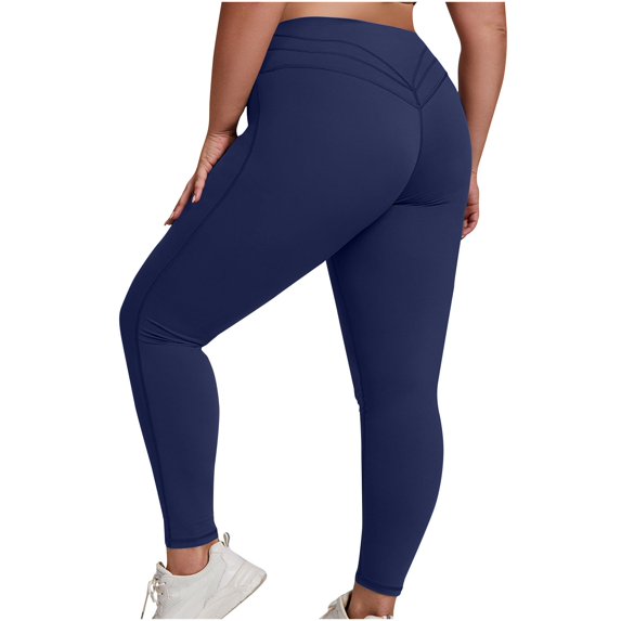 REALiKUN Workout Leggings for Women - High Waisted No Front Seam Gym Leggings Yoga Pants