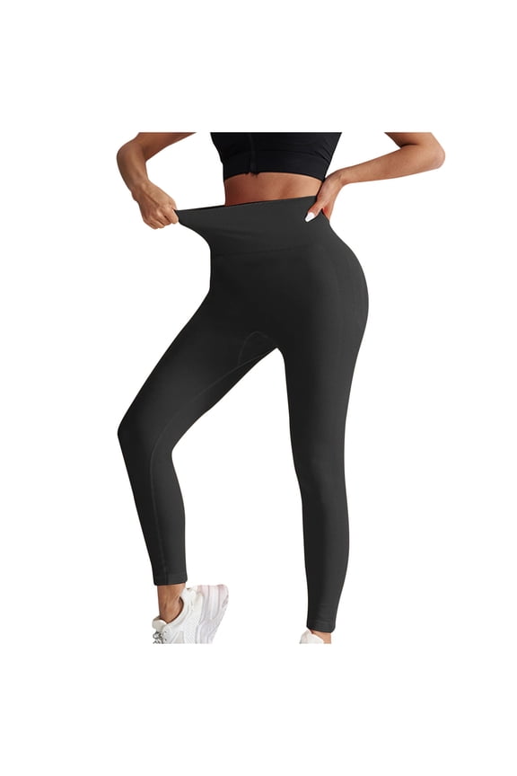 Yoga Leggings for Women Stretchy Seamless Athletic Leggings High Waist Slim Fit Workout Activewear