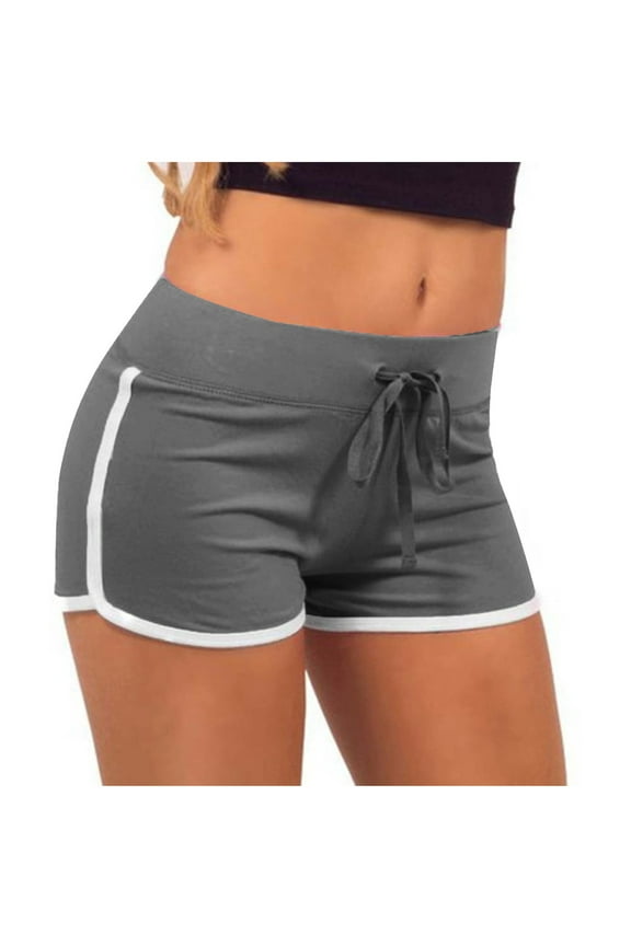 Yoga Shorts for Women Shorts Spandex Shorts High Waisted Drawstring Shorts Summer Shorts