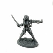 REAPER Damaris Female Duskwarden Miniature Figure 25mm Heroic Scale Bones USA Miniatures