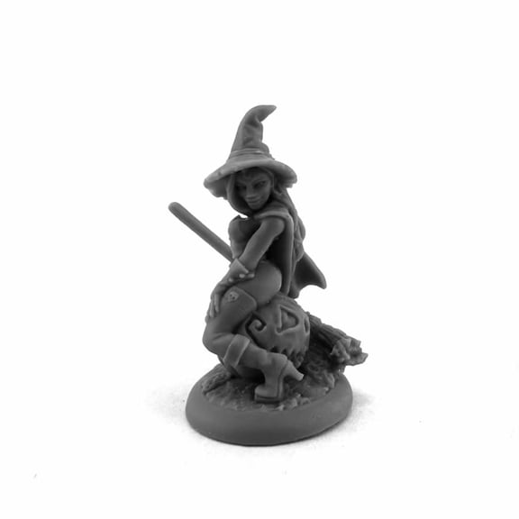 REAPER Elise The Witch Miniature Figure 25mm Heroic Scale Bones USA Miniatures