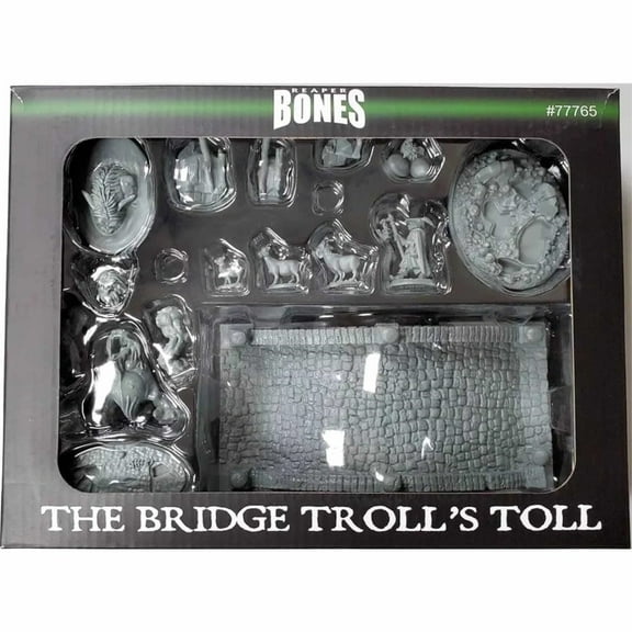 REAPER The Bridge Trolls Toll Boxed Set Miniature 25mm Heroic Scale Figure Dark Heaven Bones Miniatures