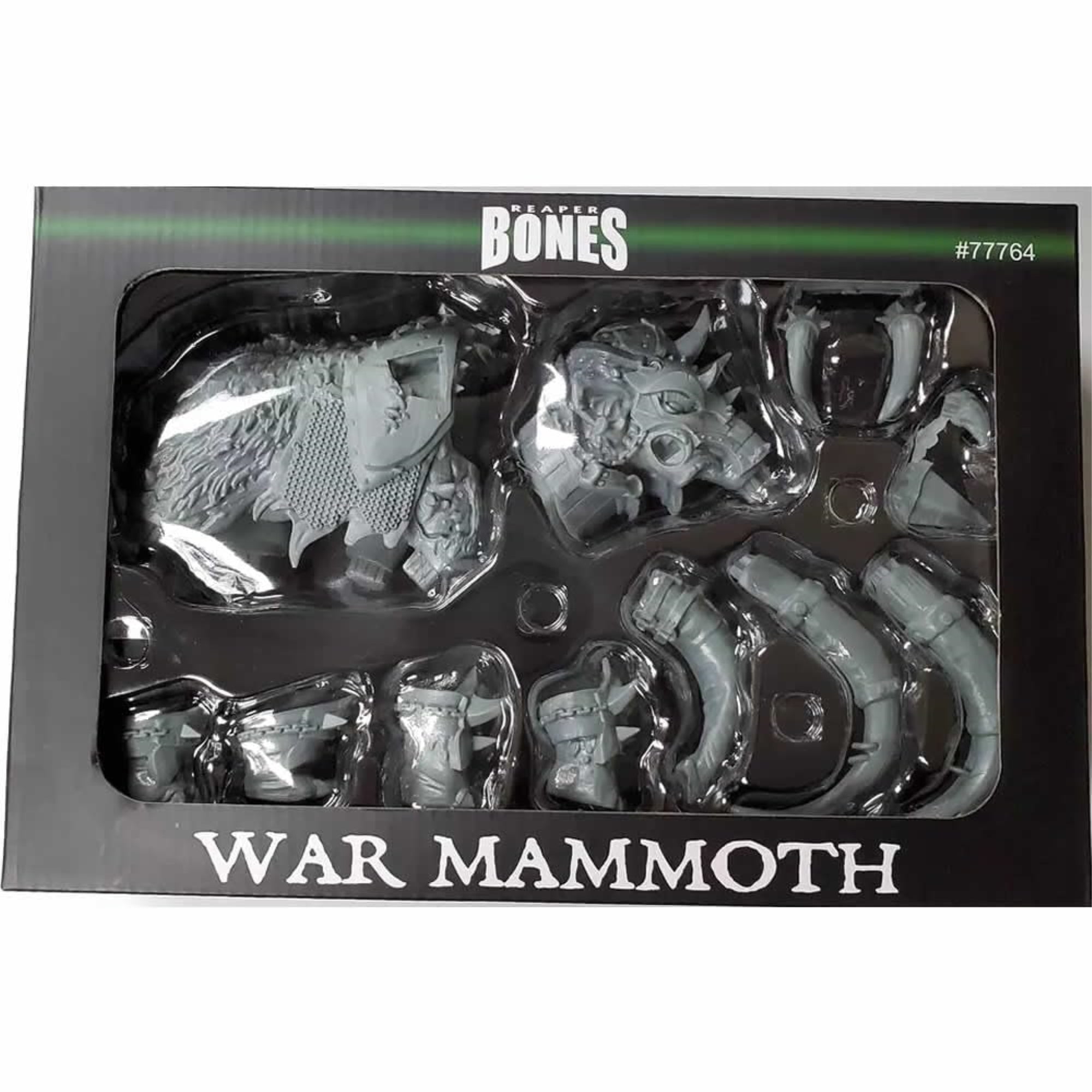 REAPER War Mammoth Miniature 25mm Heroic Scale Figure Dark Heaven Bones Miniatures