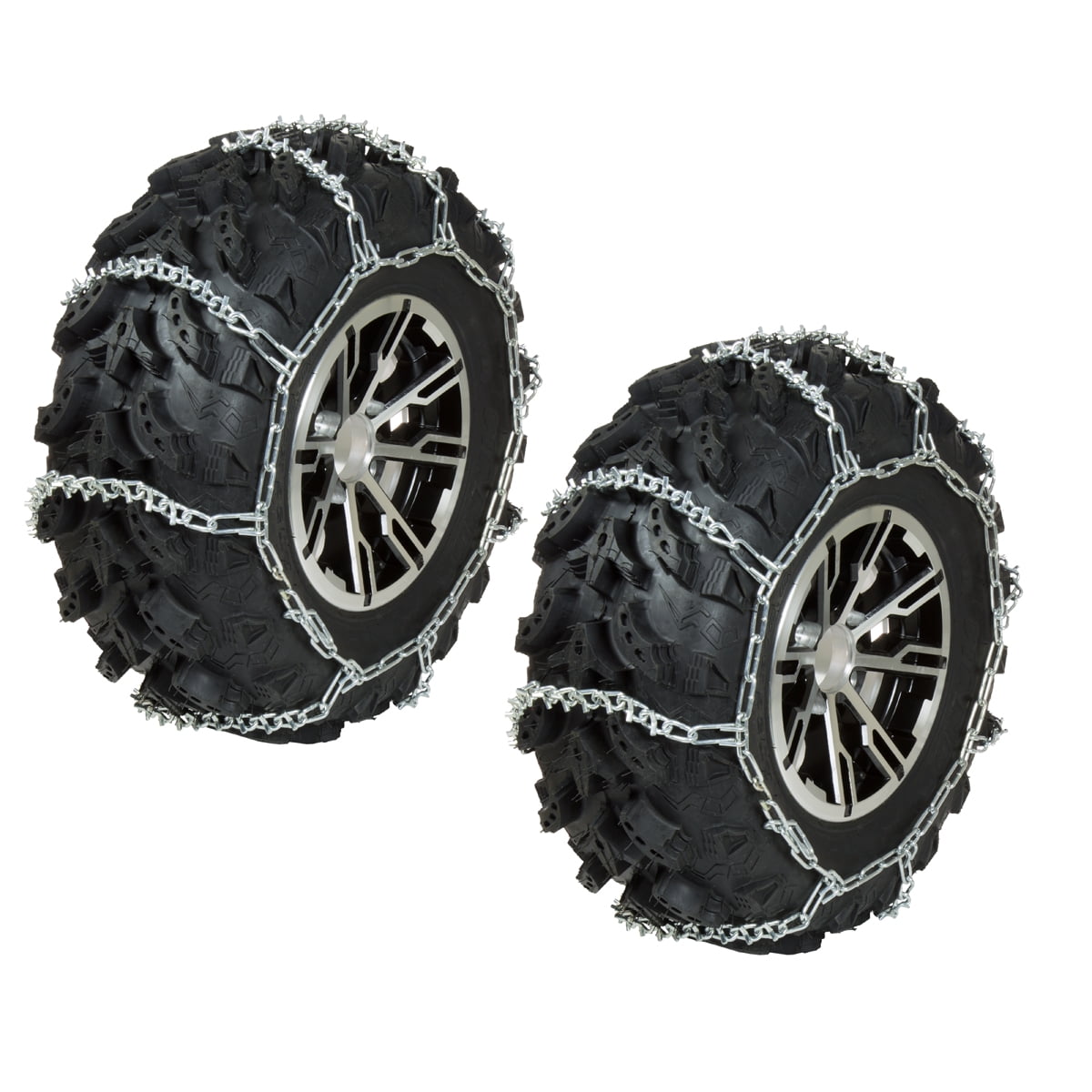 Raider ATV-TC3 Front Tire Chains For Yamaha Rhino 660 2004-2007 - 25x8-12 Stock Tire Size