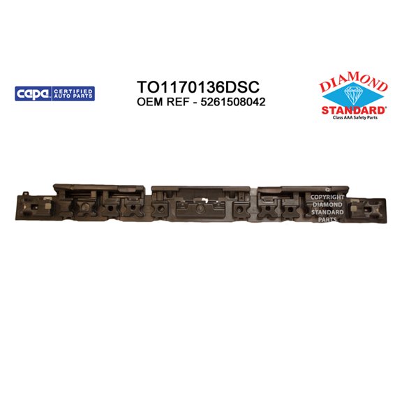 CAPA Rear Bumper Impact Absorber TO1170136C