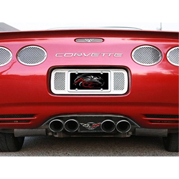 REAR BUMPER LETTERS POLIS Fits select: 1997-2004 CHEVROLET CORVETTE