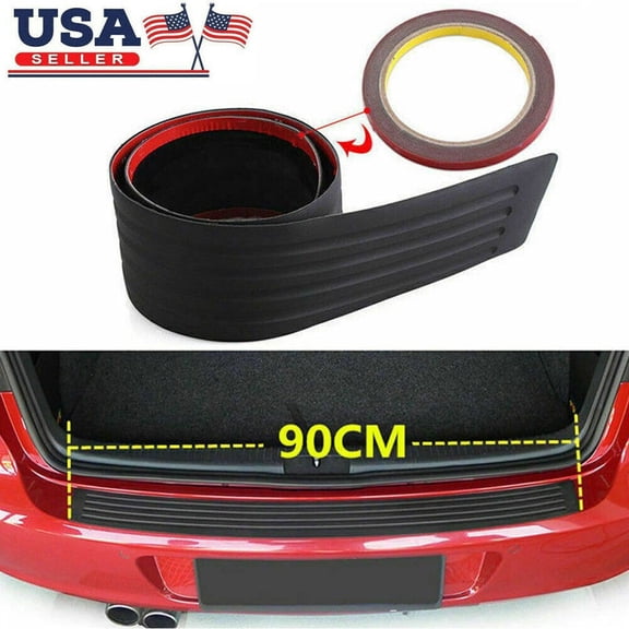 REAR BUMPER SURFACE SCUFF PROTECTOR COVER FITS 2012 -2018 FORD FOCUS SEDAN HATCH