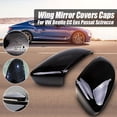 thumbnail image 1 of REAR DOOR WING MIRROR COVER CAP FOR VW BEETLE CC EOS PASSAT JETTA SCIROCCO, 1 of 7