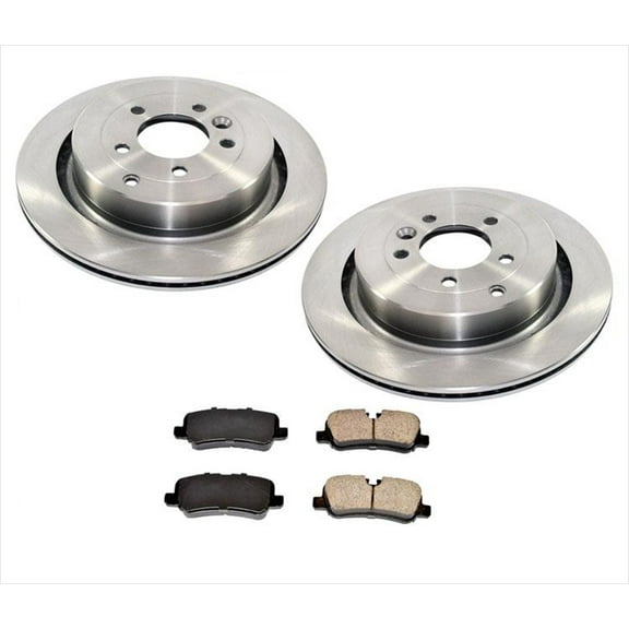 REAR Disc Brake Rotors & Brake Pads for Landrover LR3 2005-2009