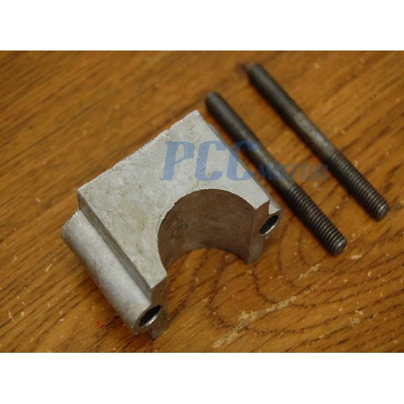 REAR ENGINE MOUNT BLOCK W/ 6MM BOLTS FOR MOTORIZED BICYCLE CL14